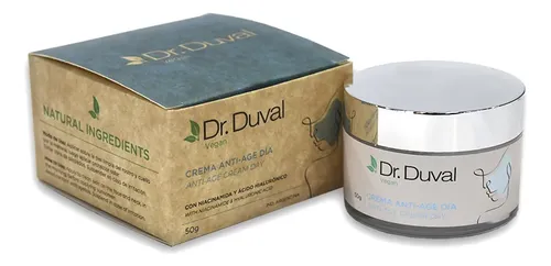 Dr. Duval Crema Facial Día Antiage Niacinamida Vegana Para Todo Tipo De Piel
