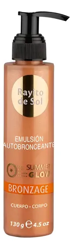 Bronceador Hidratante Emulsion Rayito De Sol Autobronceante