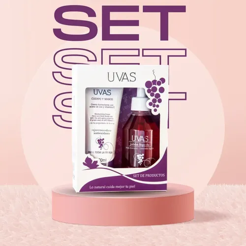 Crema Cuerpo Y Manos Mas Jabon Liquidouvas Set Sin T.a.c.c.