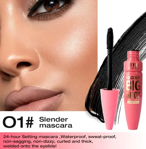 Mascara Pestañas Negro The Magnum Big Shot Tei Waterproof