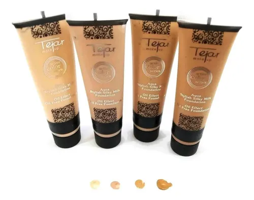 Base Maquillaje Cremosa Tejar Make Up Mate Media 30g Larga Duración