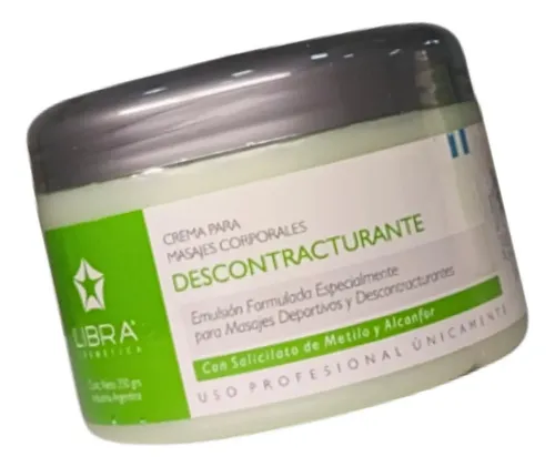 2 Crema Masajes Descontracturante 250gr. – Libra Cosmetica Fragancia Suave