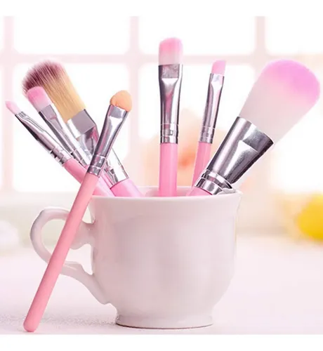 Set De Brochas De Maquillaje Zhiye Pimoys Children, 7 Piezas
