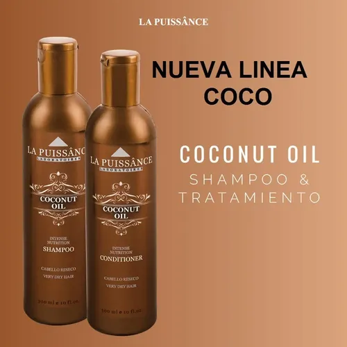 La Puissance Coconut Oil Shampoo+acondicionador Cabello Seco