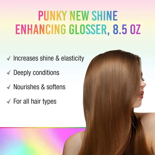 Spray De Brillo Punky Colour 3-en-1 Transparente 8.5 Fl Oz