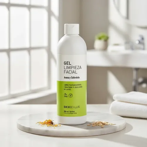 Gel De Limpieza Biobellus Con Avena Y Caléndula 300ml