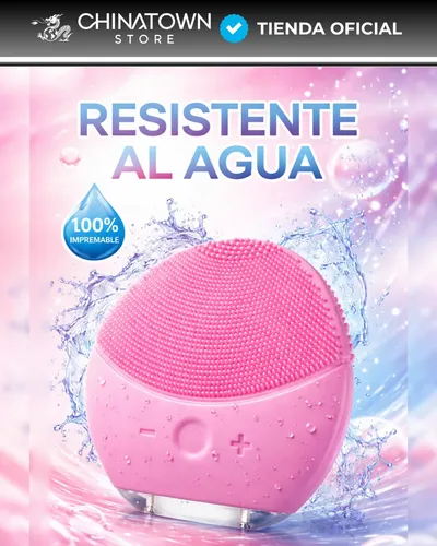 Limpiador Cepillo Facial Vibrador Masajeador Recargable Usb