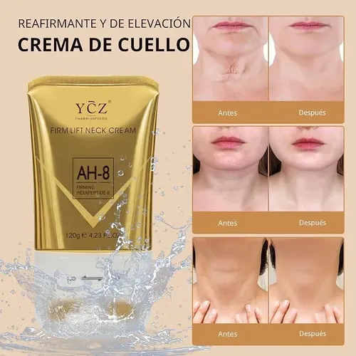 Ycz-crema De Cuello Reafirmante Con Rodillo/reafirma/antiage