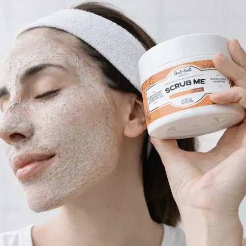 Mascarilla Exfoliante Scrub Me Bel-Lab Vegana con Manteca de Karité 150mL