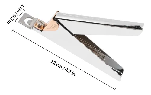 Cortaúñas De Acero Inoxidable Con Forma De U Para Uñas Larga