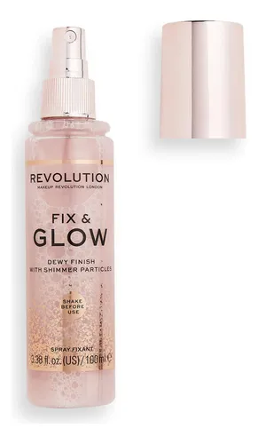 Spray Fijador Iluminador Makeup Revolution Fix Glow 100 Ml