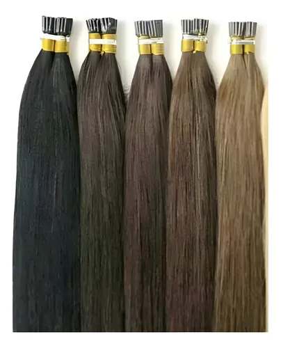Extensiones Por Unidad De Cabello Pelo Natural 65cm S/ Color