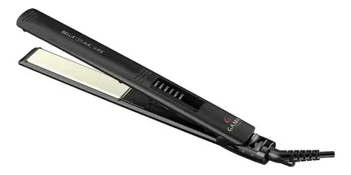 Planchita De Pelo Ga.ma Shine Negra 230°c Cerámica