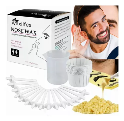 Kit Depilacion Pelo Oidos Descartable Portatil Sin Dolor New