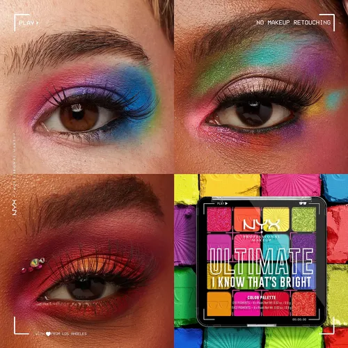 Nyx Ultimate Shadow Palette I Know That’s Bright