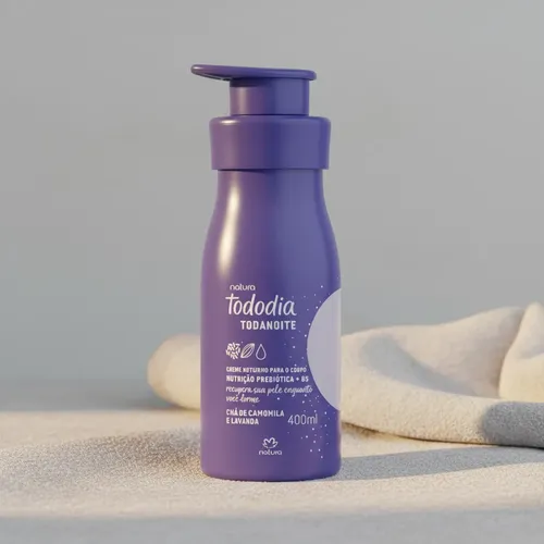 Natura Crema Hidratante Té De Manzanilla Y Lavanda 400ml