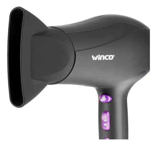 Secador De Pelo Profesional Cabello 2000w Frio Calor Winco E