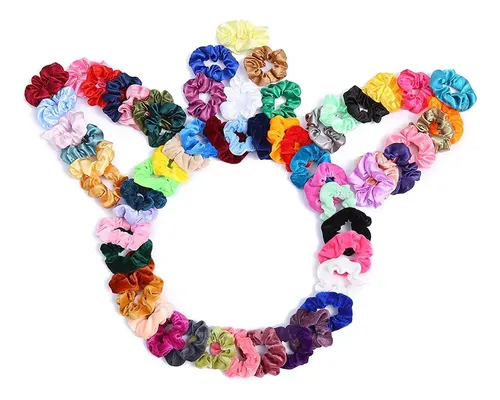 Cintas Para El Pelo Scrunchies Yanwenx De Terciopelo Suave Y