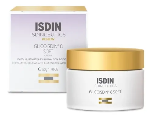 Isdin Glicoisdin 8 Crema Facial Antiedad Antiarrugas 50g