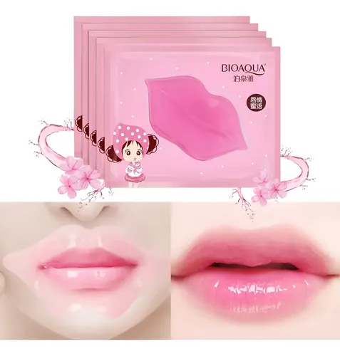 Mascarilla Hidratante Labios De Colageno Parche X50u