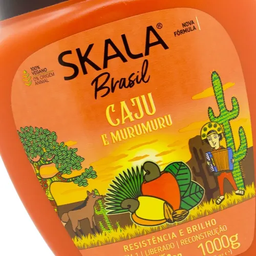 SKALA Máscara caju y murumuru 1kg brillo y resistencia