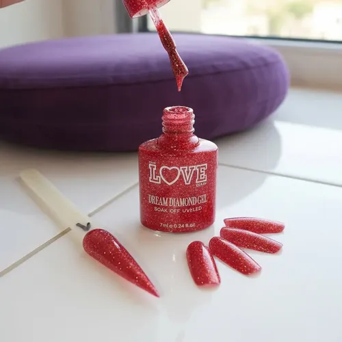 Esmalte Semipermanente Dream Diamond Gel Love