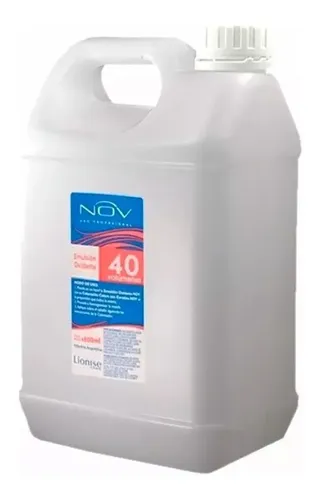 Oxidante Nov 40 Volumen Água Oxigenada Cabello Crema 4800ml