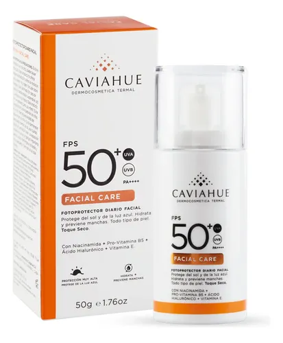 Caviahue Protector Solar Facial Fps 50 Toque Seco 50gr