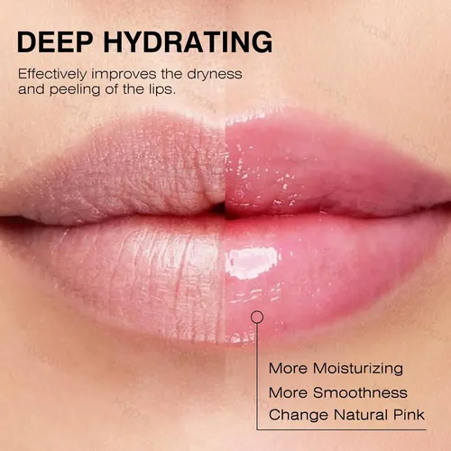 Kyda 2pzs Lápiz Labial Hidratante Cambio Color Rosa Suave