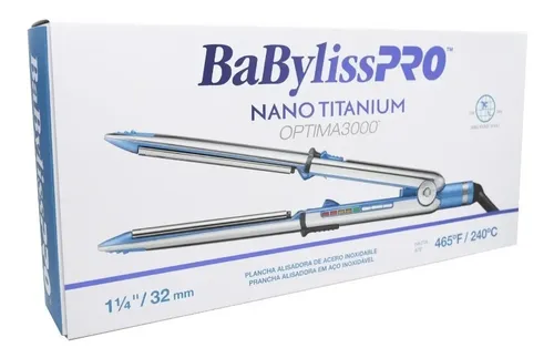 Babyliss Planchita Alisado Plancha Optima 3000 Bivoltaje