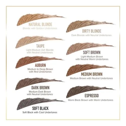 Gel De Cejas Too Faced Brow Wax Tono Taupe