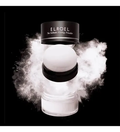 Elroel No Sebum Fixing Powder Polvo Matificante Coreano