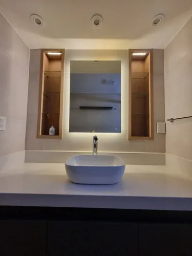 Espejo Baño Led Vertical 60x80cm Touch Dimmer 3 Tonos