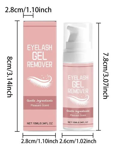 El Gel Para Eliminar Pestañas Disuelve Suavemente El Adhesiv