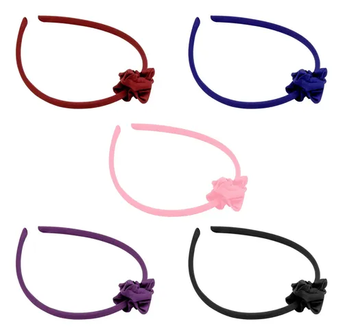Vincha Con Pulsera Pompón Desmontable Ba
