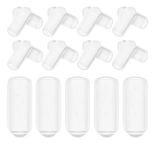 200 Piezas Tapas De Goma Para Bandas De Cabello