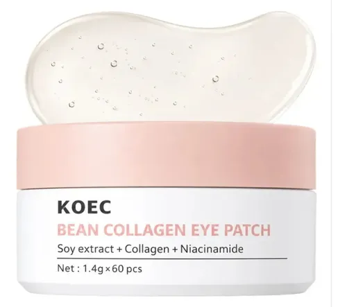 Parches De Ojos Hidrogel Bean Collagen+niacinamida 60 Pcs