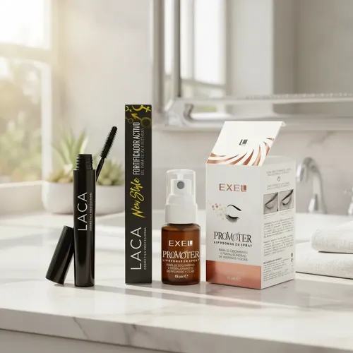 Exel Promoter Spray + Laca Fortificador Cejas Y Pestañas
