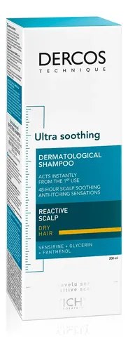 Vichy Dercos Shampoo Ultra Calmante Cabello Seco 200ml