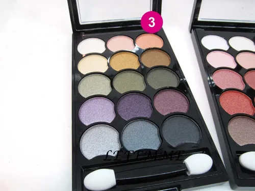 15 Sombras Para Ojos Tonos Satinados Tejar En Lefemme