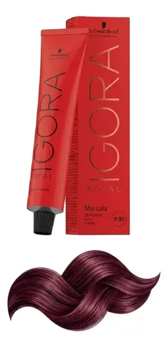 Tintura Coloracion Igora Royal Tono 9.98 Schwarzkopf 60g