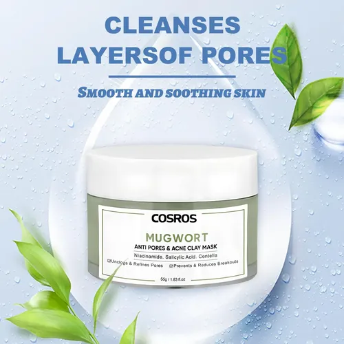 Mascarilla Facial De Arcilla Natural Con Té Verde Y ^.^