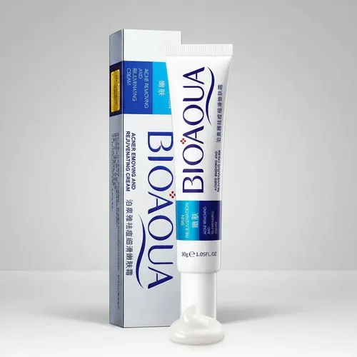 Crema Rejuvenece Y Elimina Acne Bioaqua