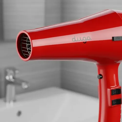 Secador de Pelo Duga D3600 Profesional Bordó 2000W 2 Velocidades