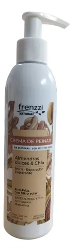 Cremas De Peinar Frenzzi almendra dulces & chia Ecologica Natural Vegana