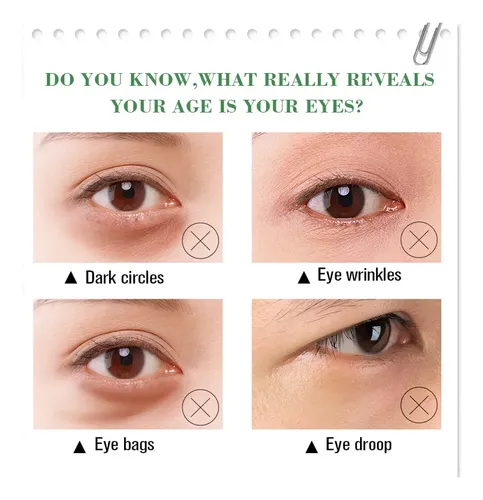 Set Vegano Para El Cuidado De La Piel, Crema De Ojos Orgánic