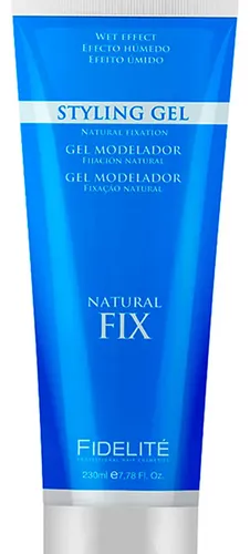 Fidelite Styling Gel Modelador Pelo Fijación Natural X 230ml