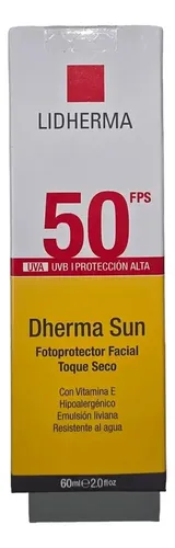 X2 Dherma Sun Fotoprotector Facial Toque Seco Fps 50 P/grasa