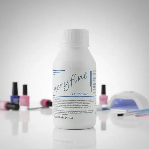 Acryfine Clarificador Finalizador Gel Uñas Gelificadas 100ml