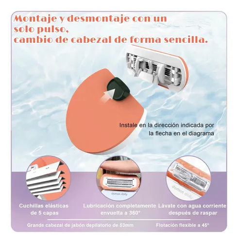 Afeitadora Para Mujer, Depiladora Mujer, Maquina Depiladora
